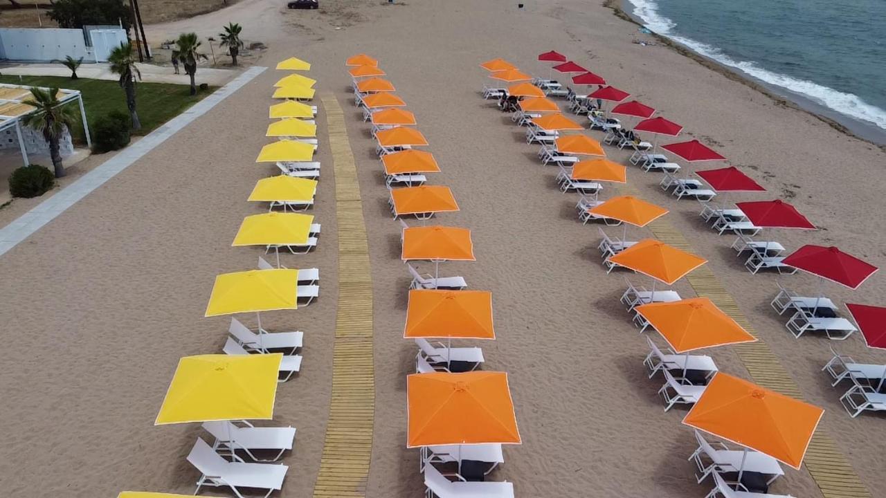 Buka Sandy Beach Messíni Dış mekan fotoğraf