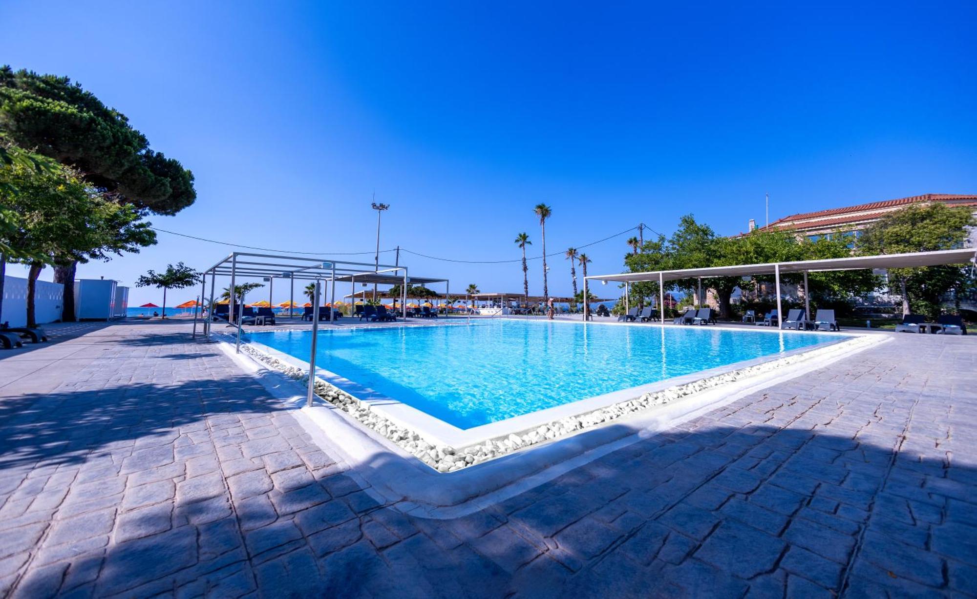 Buka Sandy Beach Messíni Dış mekan fotoğraf
